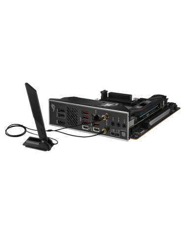 Материнская плата ASUS ROG STRIX B650E-I GAMING WIFI AM5 mini-ITX 2xDDR5 PCIEx16 2xM.2 2xUSB-C HDMI 2.5GLAN Wi-Fi 6E (90MB1BI0-M