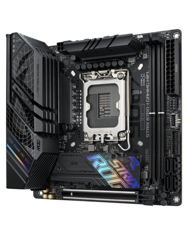 Материнская плата ASUS ROG STRIX B760-I GAMING WIFI LGA1700 mini-ITX 2xDDR5 PCIEx16 2xM.2 2хUSB-C DP HDMI 2.5GLAN Wi-Fi 6Е