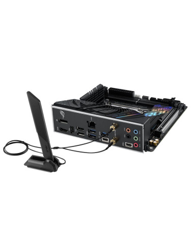 Материнская плата ASUS ROG STRIX B760-I GAMING WIFI LGA1700 mini-ITX 2xDDR5 PCIEx16 2xM.2 2хUSB-C DP HDMI 2.5GLAN Wi-Fi 6Е