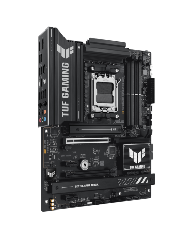 Материнская плата ASUS TUF GAMING B850-PLUS WIFI AM5 ATX 4xDDR5 2xPCIEx16 2xPCIEx1 3xM.2 USB-C DP HDMI 2.5GLAN Wi-Fi 7