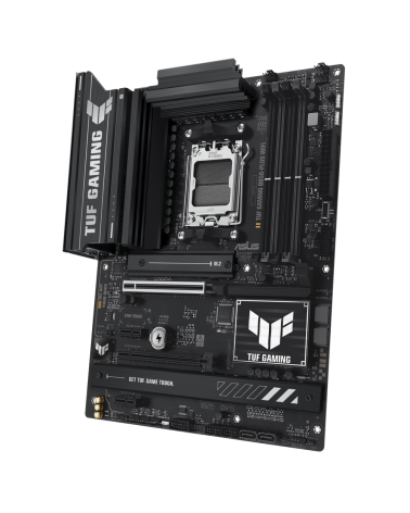 Материнская плата ASUS TUF GAMING B850-PLUS WIFI AM5 ATX 4xDDR5 2xPCIEx16 2xPCIEx1 3xM.2 USB-C DP HDMI 2.5GLAN Wi-Fi 7