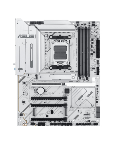 Материнская плата ASUS X870 MAX GAMING WIFI7 W AM5 ATX 4xDDR5 4хPCIEx16 PCIEx1 3xM.2 2 2xUSB-C HDMI 2.5GLAN WIFI 7