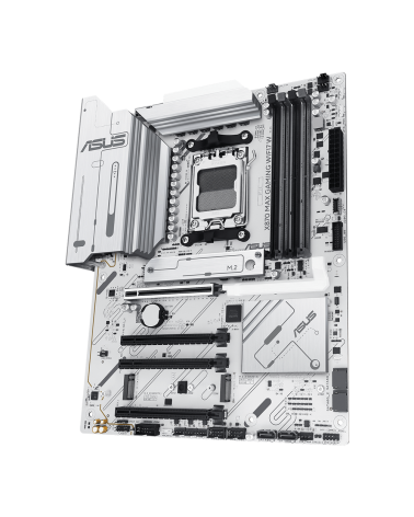 Материнская плата ASUS X870 MAX GAMING WIFI7 W AM5 ATX 4xDDR5 4хPCIEx16 PCIEx1 3xM.2 2 2xUSB-C HDMI 2.5GLAN WIFI 7
