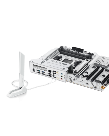 Материнская плата ASUS X870 MAX GAMING WIFI7 W AM5 ATX 4xDDR5 4хPCIEx16 PCIEx1 3xM.2 2 2xUSB-C HDMI 2.5GLAN WIFI 7