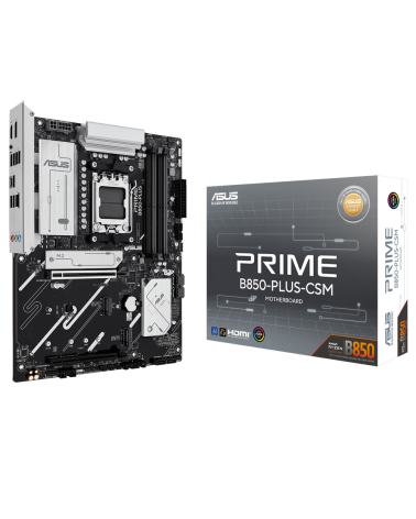 Материнская плата ASUS PRIME B850-PLUS-CSM AM5 ATX 4xDDR5 2xPCIEx16 3xM.2 USB-C DP HDMI 2.5GLAN
