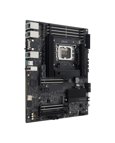 Материнская плата ASUS PRO WS W880-ACE SE LGA 1851 ATX 4xDDR5 3xPCIEx16 4xM.2 Thunderbolt USB-C HDMI VGA 2x2.5GLAN