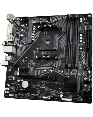 Материнская плата Gigabyte A520M DS3H AC, RTL