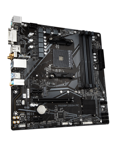 Материнская плата Gigabyte A520M DS3H AC, RTL