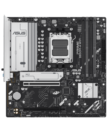 Материнская плата ASUS PRIME B850M-A WIFI AM5 mATX 4хDDR5 2xPCIEx16 3xM.2 2хDP HDMI 2.5GLAN Wi-Fi 6