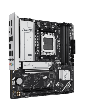Материнская плата ASUS PRIME B850M-A WIFI AM5 mATX 4хDDR5 2xPCIEx16 3xM.2 2хDP HDMI 2.5GLAN Wi-Fi 6