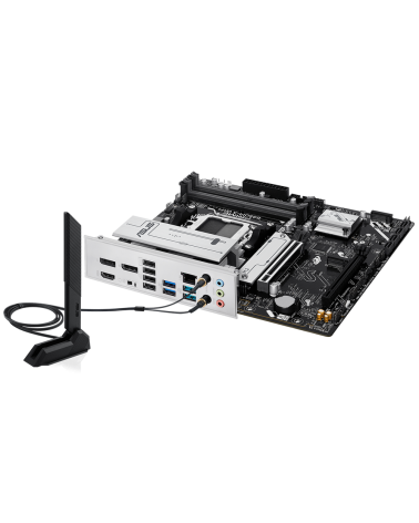 Материнская плата ASUS PRIME B850M-A WIFI AM5 mATX 4хDDR5 2xPCIEx16 3xM.2 2хDP HDMI 2.5GLAN Wi-Fi 6