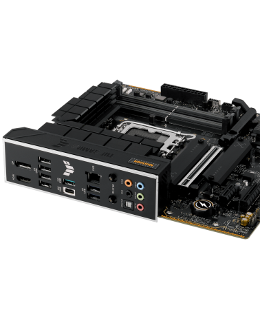 Материнская плата ASUS TUF GAMING B760M-PLUS WIFI II LGA1700 mATX 4xDDR5 PCIEx16 PCIEx4 PCIEx1 3xM.2 USB-C DP HDMI 2.5GLAN Wi-Fi