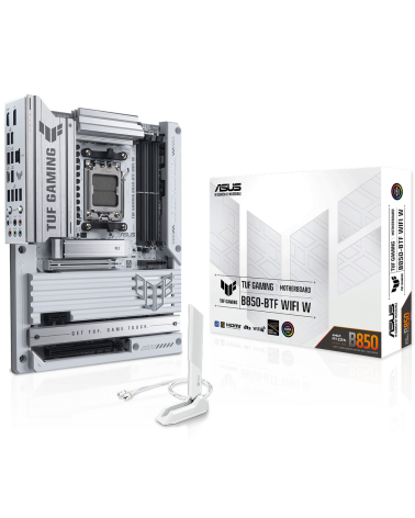 Материнская плата ASUS TUF GAMING B850-BTF WIFI W AM5 ATX 4xDDR5 2xPCIEx16 PCIEx1 3xM.2 USB-C DP HDMI 2.5GLAN WI FI 7