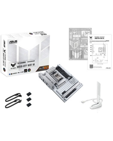 Материнская плата ASUS TUF GAMING B850-BTF WIFI W AM5 ATX 4xDDR5 2xPCIEx16 PCIEx1 3xM.2 USB-C DP HDMI 2.5GLAN WI FI 7