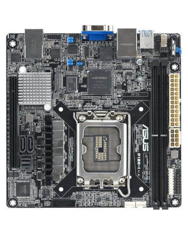 Материнская плата ASUS P13R-I LGA1700 mini-ITX 2xDDR5 PCIEx16 M.2 VGA 2xGLAN