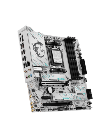 Материнская плата MSI B850M GAMING PLUS WIFI B850, AM5, 4*DDR5, 4*PCIEx16, 1*PCIEx1, 3*M.2, 3*TypeC, 1*USB3.2Gen2, 5*USB3.2Gen1,