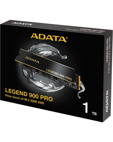 Твердотельный накопитель SSD ADATA M.2 2280 1TB SLEG-900P-1TCS Legend 900 Pro PCIe Gen4x4,  RTL