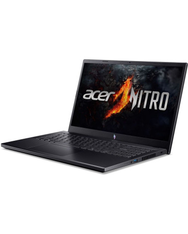 Ноутбук Acer Nitro V 15 ANV15-41-R0Y0 AMD Ryzen 5 6600H/16Gb/SSD512Gb/RTX2050 4Gb/15.6"/IPS/FHD/1920x1080/165Hz/NoOS/Black (NH.Q