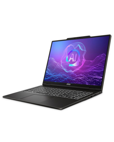 Ноутбук MSI Venture A16 AI+ A3HMG-026XRU AMD Ryzen AI 7 350/16Gb/SSD1Tb/16"/OLED/QWXGA/2048x1280/120Hz/NoOS/Solid Gray (9S7-261K