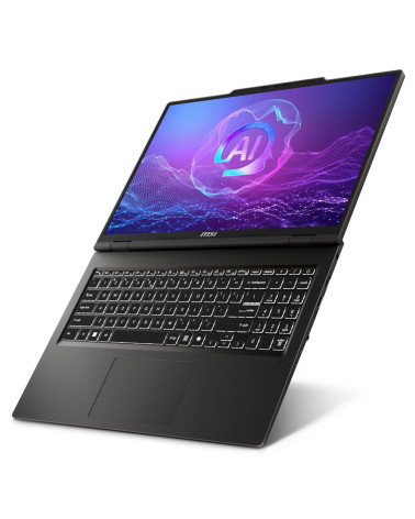 Ноутбук MSI Venture A16 AI+ A3HMG-026XRU AMD Ryzen AI 7 350/16Gb/SSD1Tb/16"/OLED/QWXGA/2048x1280/120Hz/NoOS/Solid Gray (9S7-261K