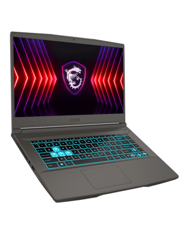Ноутбук MSI Thin 15 B12UCX-2072XRU Intel Core i5-12450H/8Gb/SSD512Gb/RTX2050 4Gb/15.6"/IPS/FHD/1920x1080/144Hz/NoOS/Cosmos Gray 