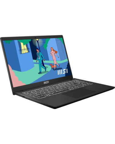 Ноутбук MSI Modern 15 B7M-472XRU AMD Ryzen 7 7730U/16Gb/SSD1Tb/15.6"/IPS/FHD/1920x1080/60Hz/NoOS/Classic Black (9S7-15HK12-472)