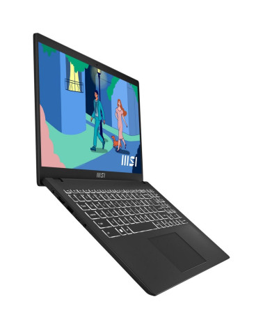 Ноутбук MSI Modern 15 B7M-472XRU AMD Ryzen 7 7730U/16Gb/SSD1Tb/15.6"/IPS/FHD/1920x1080/60Hz/NoOS/Classic Black (9S7-15HK12-472)