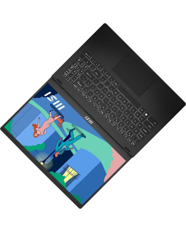 Ноутбук MSI Modern 15 B7M-472XRU AMD Ryzen 7 7730U/16Gb/SSD1Tb/15.6"/IPS/FHD/1920x1080/60Hz/NoOS/Classic Black (9S7-15HK12-472)