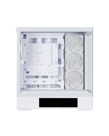 Корпус для ПК Zalman P40 DS White ATX Mid Tower PC Case, 120mm ARGB Fanx4
