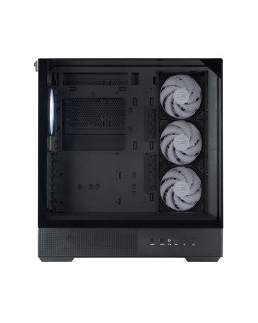 Корпус для ПК Zalman P40 Prism Plus Black ATX Mid Tower PC Case, 120mm ARGB Fanx4