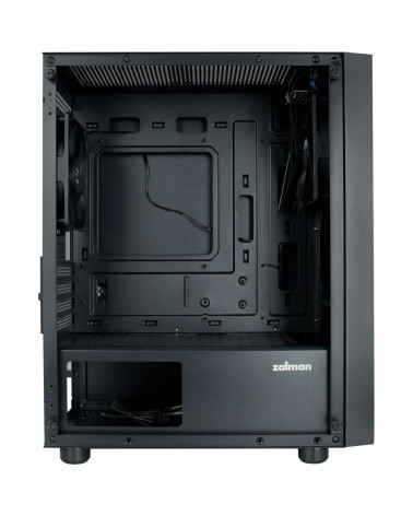 Корпус для ПК Zalman T3 PLUS mATX Mini Tower PC Case, Black fan x2