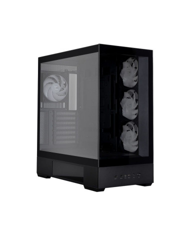 Корпус для ПК Zalman P40 DS Black ATX Mid Tower PC Case, 120mm ARGB Fanx4