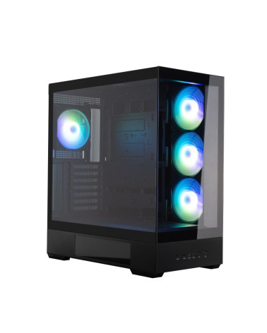 Корпус для ПК Zalman P40 DS Black ATX Mid Tower PC Case, 120mm ARGB Fanx4