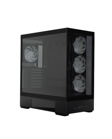 Корпус для ПК Zalman P40 DS Black ATX Mid Tower PC Case, 120mm ARGB Fanx4