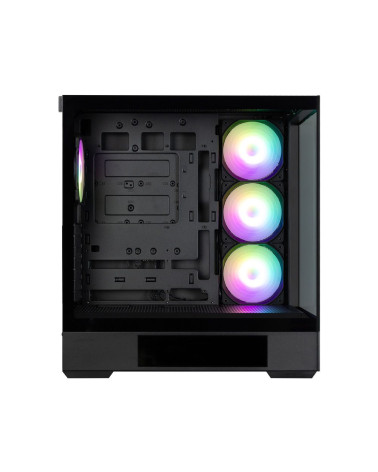 Корпус для ПК Zalman P40 DS Black ATX Mid Tower PC Case, 120mm ARGB Fanx4