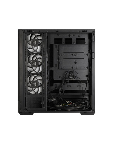 Корпус для ПК Zalman P40 DS Black ATX Mid Tower PC Case, 120mm ARGB Fanx4