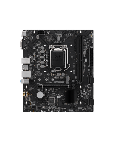 Материнская плата MSI H510M PLUS II H510, LGA1200, 2*DDR4, 1*PCIEx16, 1*PCIEx1, 1*M.2, 4*USB3.2Gen1, 8*USB2.0, 4*SATA3.0, 1G, VG