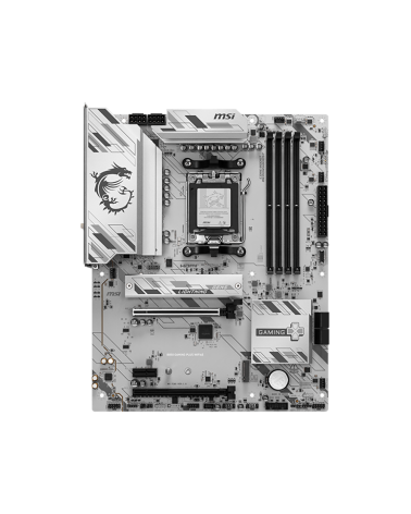 Материнская плата MSI B850 GAMING PLUS WIFI6E B850, AM5, 4*DDR5, 2*PCIEx16, 1*PCIEx1, 2*M.2, 2*TypeC, 3*USB3.2Gen2, 6*USB3.2Gen1