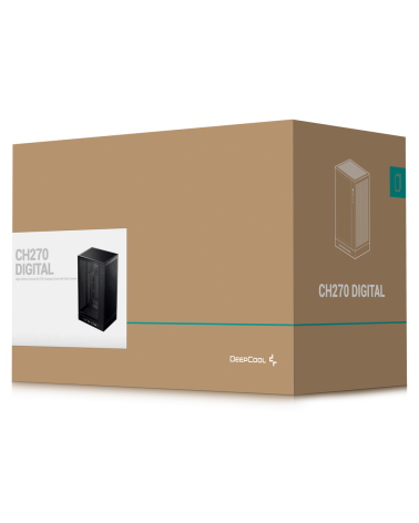 Корпус для ПК Deepcool CH270 DIGITAL