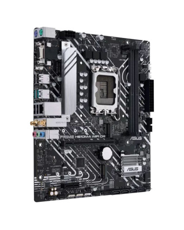 Материнская плата ASUS PRIME H610M-A WIFI D4 LGA1700 mATX 2xDDR4 PCIEx16 PCIEx1 2xM.2 DP HDMI VGA GLAN Wi-Fi 5