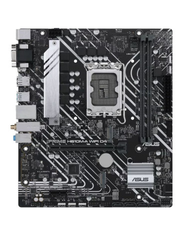 Материнская плата ASUS PRIME H610M-A WIFI D4 LGA1700 mATX 2xDDR4 PCIEx16 PCIEx1 2xM.2 DP HDMI VGA GLAN Wi-Fi 5