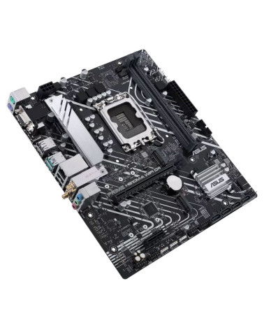Материнская плата ASUS PRIME H610M-A WIFI D4 LGA1700 mATX 2xDDR4 PCIEx16 PCIEx1 2xM.2 DP HDMI VGA GLAN Wi-Fi 5