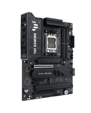 Материнская плата ASUS TUF GAMING X870E-PLUS WIFI7 AM5 ATX 4xDDR5 2xPCIEx16 PCIEx1 4xM.2 2хUSB-C HDMI 2.5GLAN Wi-Fi 7
