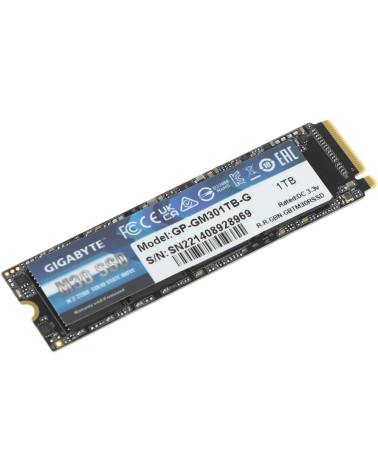 Твердотельный накопитель SSD Gigabyte OEM 2 2280 1TB M30 Client SSD GP-GM301TB-G PCIe Gen3x4 with NVMe,3500/3000, IOPS 308/332K,