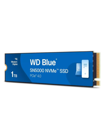 Твердотельный накопитель SSD Western Digital M.2 2280 1TB WD Blue SN5000 WDS100T4B0Е PCI-E 4.0 x4