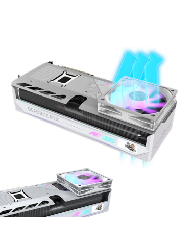Видеокарта Gigabyte RTX5080 MASTER ICE 16GB GDDR7 256bit 3xDP HDMI 3FAN RTL
