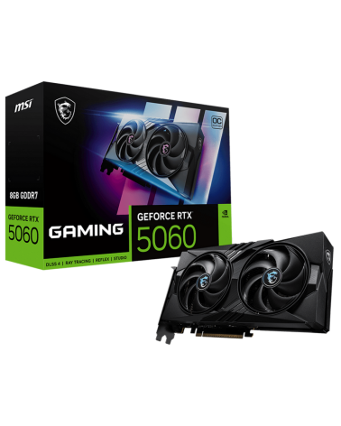 Видеокарта MSI RTX5060 GAMING OC 8GB GDDR7 128bit 3xDP HDMI 2FAN RTL