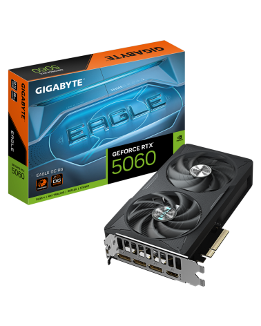 Видеокарта Gigabyte RTX5060 EAGLE OC 8GB GDDR7 128bit 3xDP HDMI 2FAN RTL