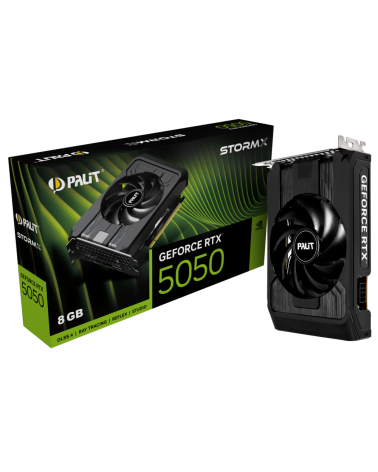 Видеокарта Palit RTX5050 STORMX 8GB GDDR6 128bit 3xDP HDMI 1FAN ITX RTL