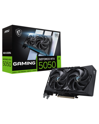 Видеокарта MSI RTX5050 GAMING OC 8GB GDDR6 128bit 3xDP HDMI 2FAN RTL
